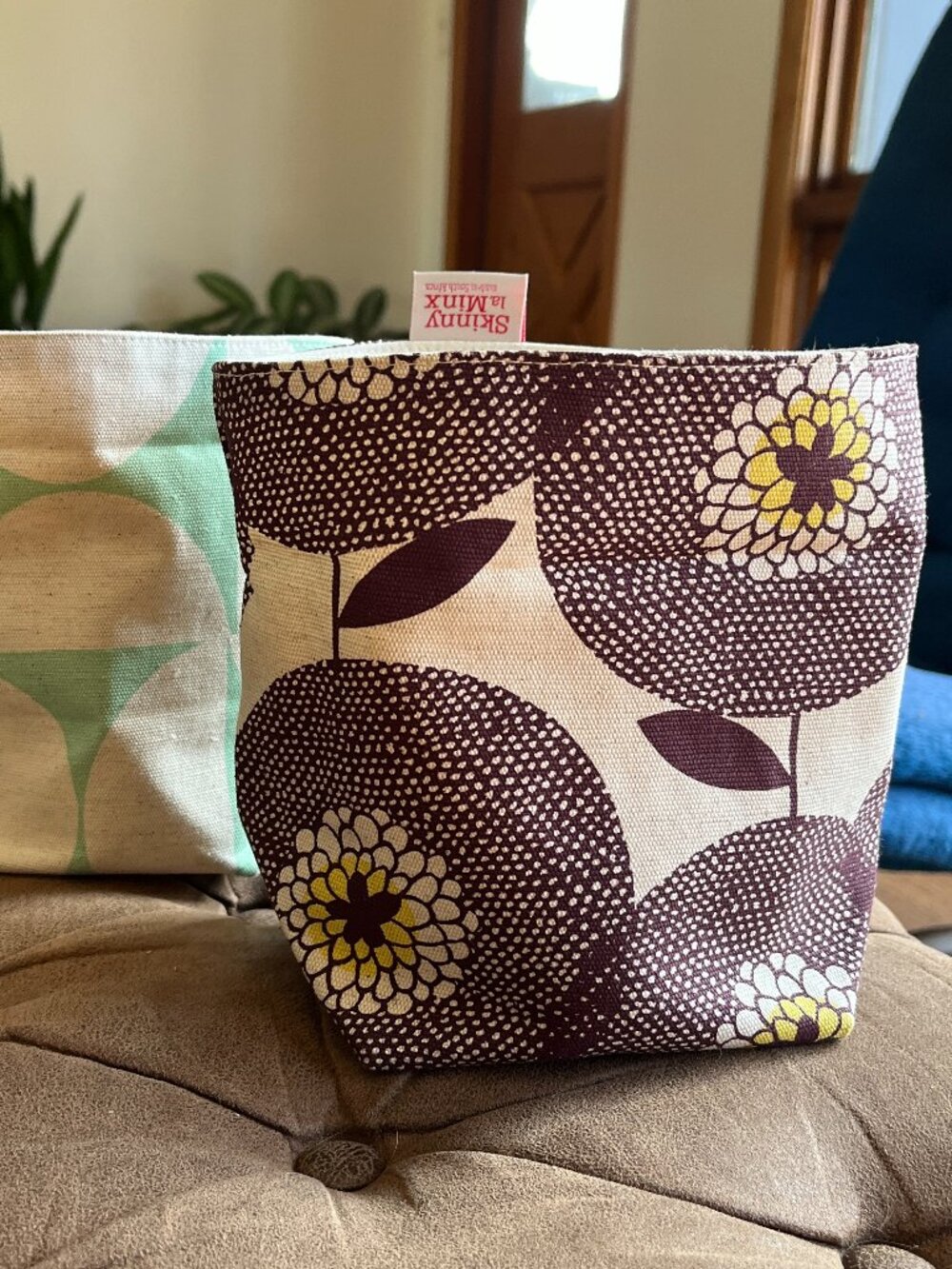 Skinny LaMinx Fabric Buckets Home Organization Decor
